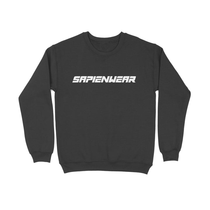 A black sapienwear sweatshirt front side